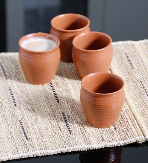 India Desire : Buy CDI Ringer Matt Brown Coffee Mug, 150 ML, Set of 6 At Rs. 95 From Pepperfry [Regular Price 158 ]